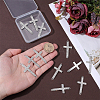 12Pcs Religion Alloy Crystal Rhinestone Connector Charms FIND-PH0038-15S-3