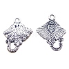 Tibetan Style Alloy Pendant FIND-CJC0018-45AS-1