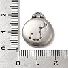 304 Stainless Steel Pendants STAS-L022-306AS-08-3