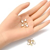 10Pcs Heart Alloy Enamel Charms ENAM-YW0002-92-4