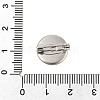 304 Stainless Steel Brooch Cabochon Settings STAS-E547-08A-P-4