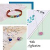 Craftdady Alloy Enamel Slider Charms and Large Hole Beads ENAM-CD0001-07-8