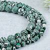 3 Strands 3 Style Synthetic Malachite Beads Strands G-SZ0001-49A-2