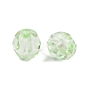 Transparent Acrylic Beads OACR-Q015-01G-2