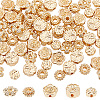 DICOSMETIC 80Pcs 5 Style Rack Plating Alloy Beads FIND-DC0001-47-1