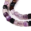 Dyed Natural Agate Beads Strands G-T138-211D-3