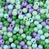 Opaque Acrylic Beads OACR-H118-07B-06-3