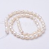 Natural Cultured Freshwater Pearl Beads Strands PEAR-P002-43-2
