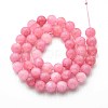 Natural Quartz Beads Strands G-N355-8mm-61-2