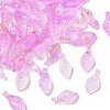 Transparent Acrylic and Gold Foil Pendants AC-CBAF9C1-04A-08-1