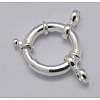 925 Sterling Silver Large Spring Rings Clasps STER-A007-13E-1