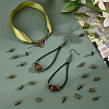 200Pcs Tibetan Style Zinc Alloy Cord End FIND-PH0028-31AB-4