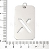 304 Stainless Steel Pendants STAS-M115-01P-X-3