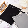 2Pcs 2 Colors Polyester Zipper Bags ABAG-CN0001-12-4