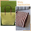1Pc PU Leather Oval Long Bag Bottoms DIY-TA0015-27-9