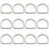 304 Stainless Steel D Rings STAS-CP0001-05C-1