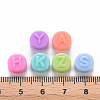 Opaque Acrylic Beads X-MACR-S373-28A-4
