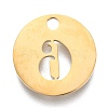 304 Stainless Steel Pendants STAS-F233-06-G-2