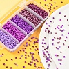 1900Pcs 5 Colors Baking Paint Glass Seed Beads SEED-YW0001-76E-4