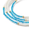 Glass Seed Waist Beads NJEW-C00019-03-7