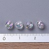 Eco-Friendly Transparent Acrylic Beads X-PL732-2-4