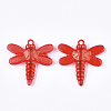 Transparent Acrylic Pendants TACR-S133-064-2