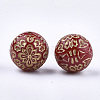 Plating Acrylic Beads X-PACR-S219-21A-1