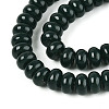 Opaque Spray Painted Glass Beads GLAA-ZX008-8mm-18X-3