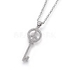 304 Stainless Steel Pendant Necklaces NJEW-L150-20-2