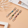 Printed Alloy Link Chain Purse Strap Extenders AJEW-BA00098-02-2