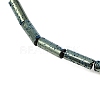 Electroplated Natural Lava Rock Beads Strands G-K388-03A-06-2
