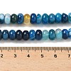 Natural Banded Agate Beads Strands G-F790-I01-01I-5