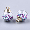 Glass Ball Pendants LS-GLAA-T003-03A-2
