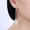 Trendy Brass Threader Earrings EJEW-BB21073-2