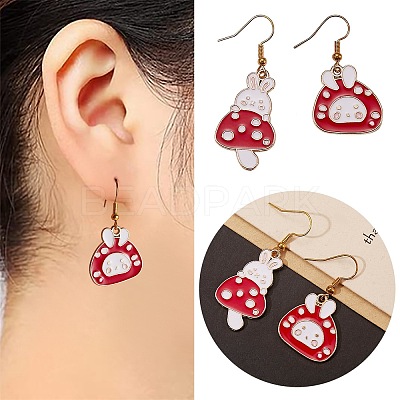 36Pcs 18 Style Alloy Enamel Pendants FIND-SZ0001-11-1