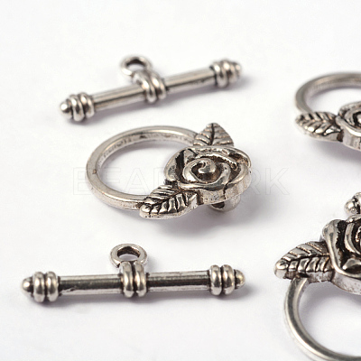 Tibetan Style Toggle Clasps LS-LF0026Y-NF-1