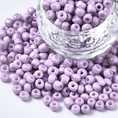 6/0 Glass Seed Beads SEED-S058-A-F411-1