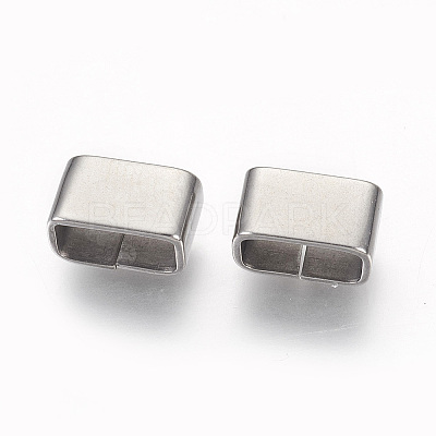 Non-Tarnish 201 Stainless Steel Slide Charms LS-X-STAS-G187-30P-1
