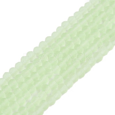 Transparent Glass Beads Strands EGLA-A044-T1mm-MD09-1