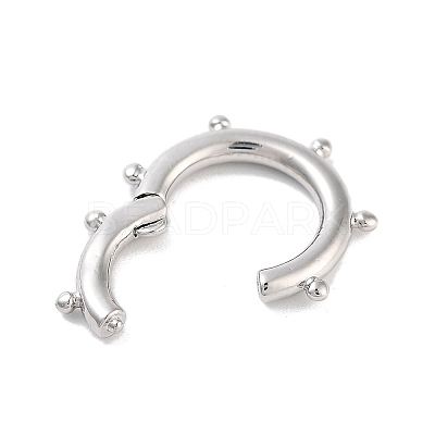 Brass Spring Gate Rings KK-M293-51P-1