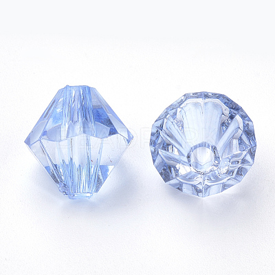 Transparent Acrylic Beads TACR-S146-4mm-16-1