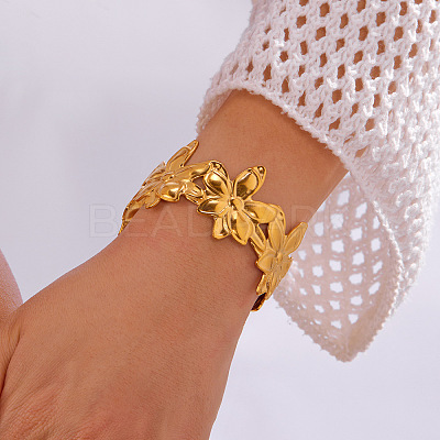 304 Stainless Steel Cuff Bangles FS-WGC8FB5-13-1