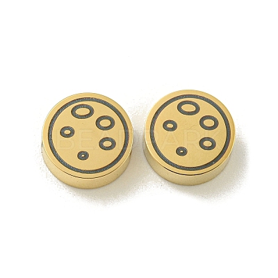 Halloween 304 Stainless Steel Beads STAS-U017-01G-J-1