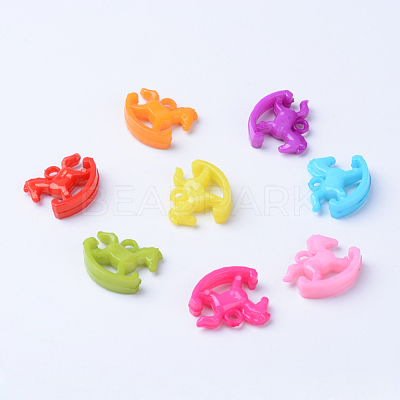 Opaque Acrylic Pendants X-SACR-S202-13-1