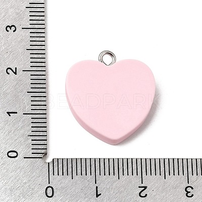 Opaque Resin Pendants RESI-C079-04B-02-1