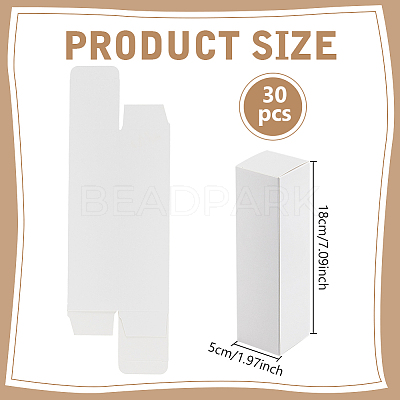 Kraft Paper Packing Boxes for Essential Oil Gift CON-WH0107-59A-03-1