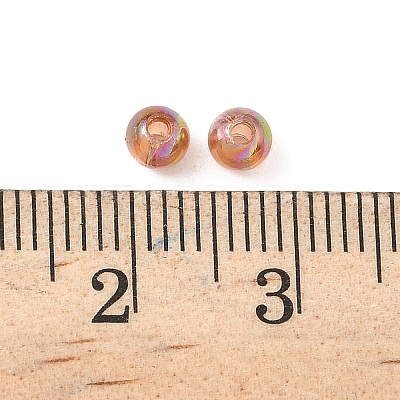 Eco-Friendly Transparent Acrylic Beads PL731-10-1