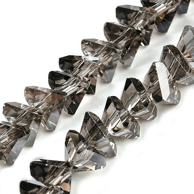 Electroplate Transparent Glass Beads Strands X1-EGLA-P052-02A-PL03-1