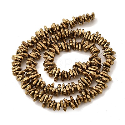Synthetic Non-magnetic Hematite Beads Strands G-L613-H01-01G-1