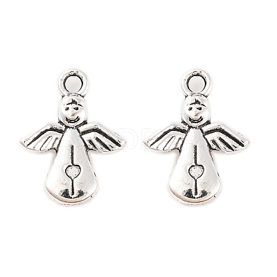 Tibetan Style Alloy Pendants X-TIBEP-S299-37AS-RS-1
